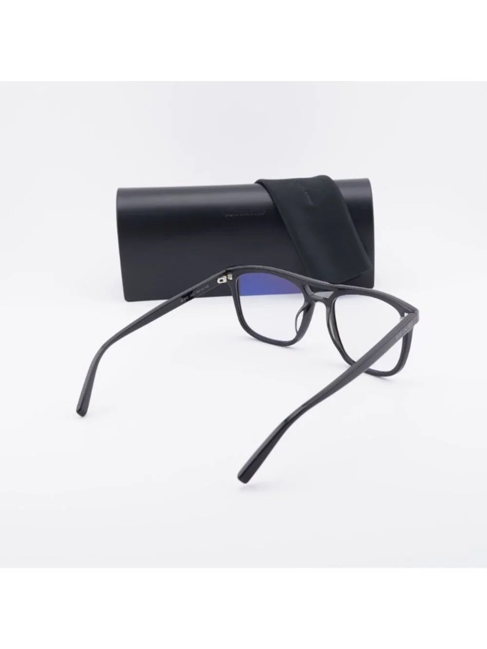 Saint Laurent SL455 005 Square Sunglasses - Black / Grey Photochromic